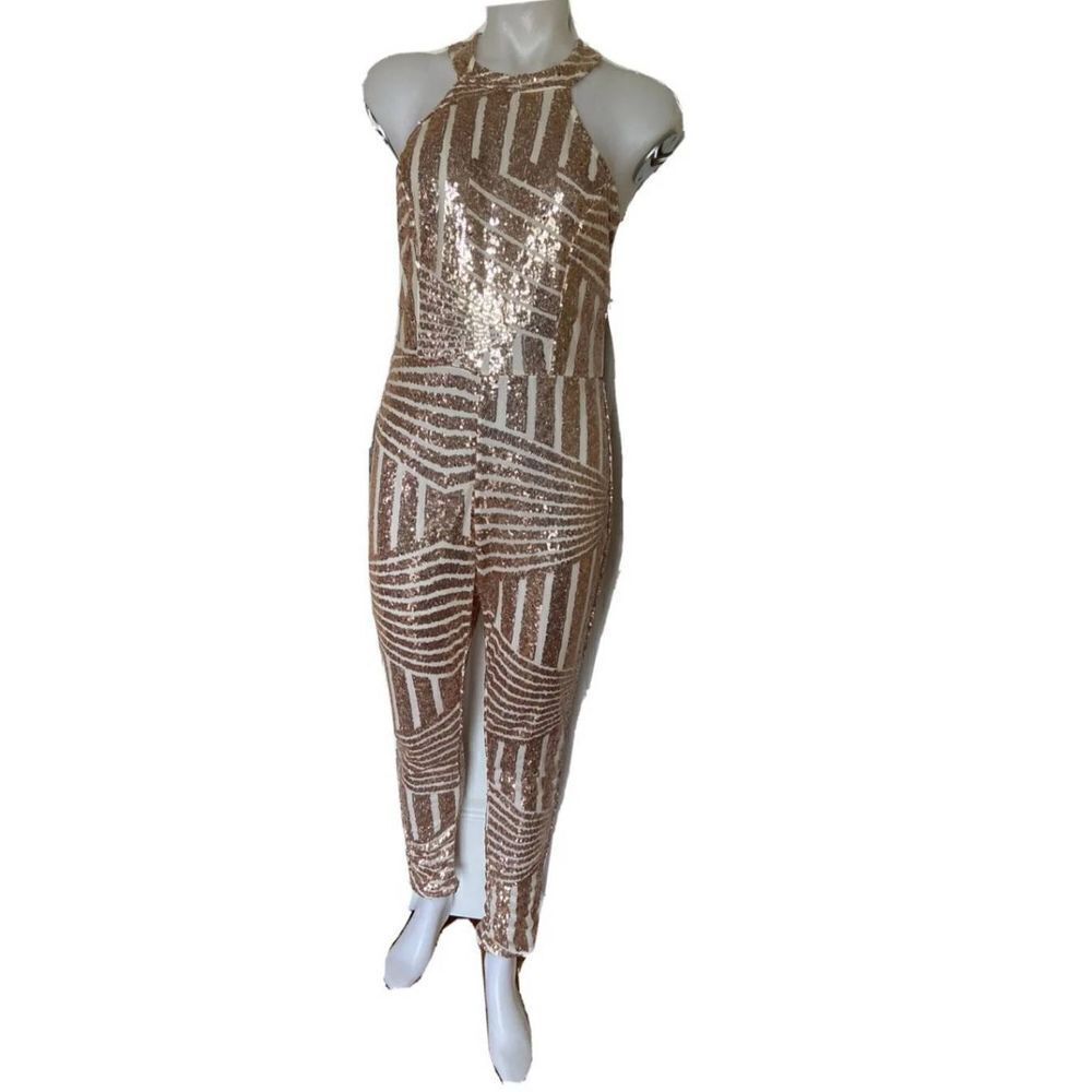Sequined Catsuit